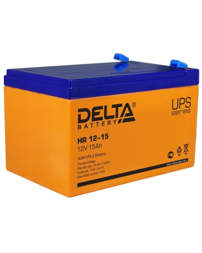 Delta HR 12-15. Аккумулятор герметичный свинцово-кислотный. Delta в Астрахани
