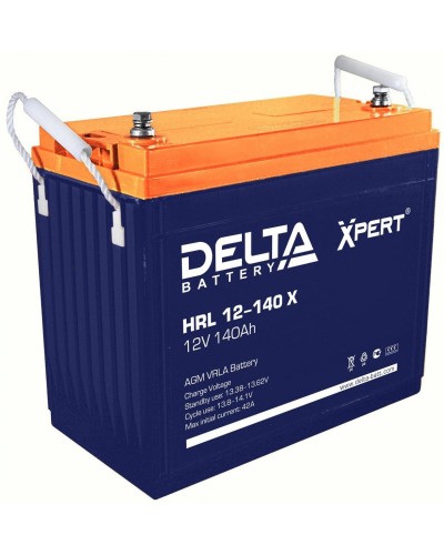 Delta HRL 12-140 X. Аккумулятор герметичный свинцово-кислотный. Delta в Астрахани