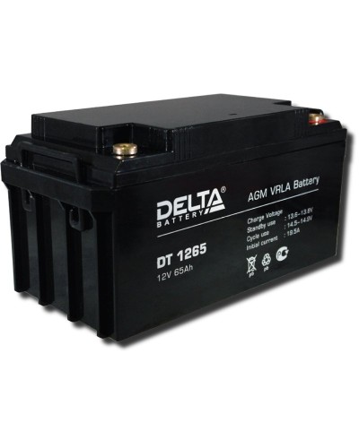 Delta DT 1265. Аккумулятор герметичный свинцово-кислотный. Delta в Астрахани