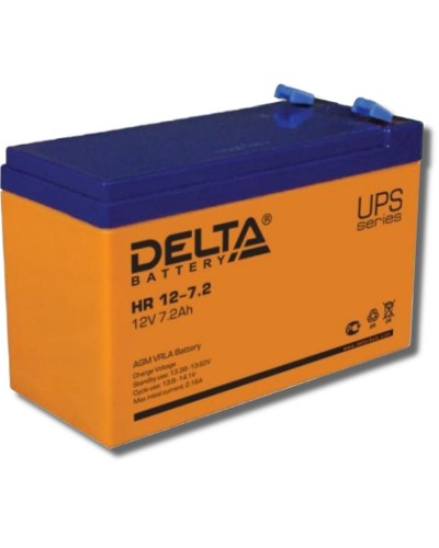 Delta HR 12-7.2. Аккумулятор герметичный свинцово-кислотный. Delta в Астрахани