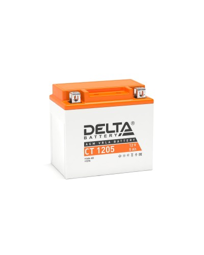 Delta CT 1205. Аккумулятор герметичный свинцово-кислотный стартерный. Delta в Астрахани