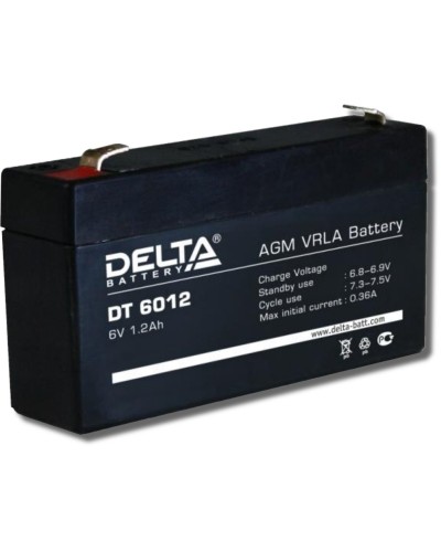 Delta DT 6012. Аккумулятор герметичный свинцово-кислотный. Delta в Астрахани