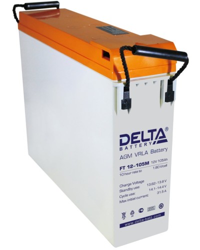 Delta FT 12-105 M. Аккумулятор герметичный свинцово-кислотный. Delta в Астрахани