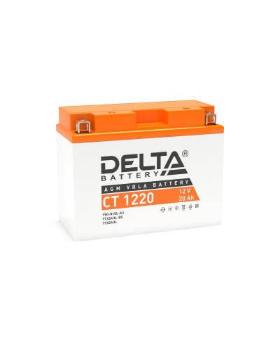 Delta CT 1220. Аккумулятор герметичный свинцово-кислотный стартерный. Delta в Астрахани
