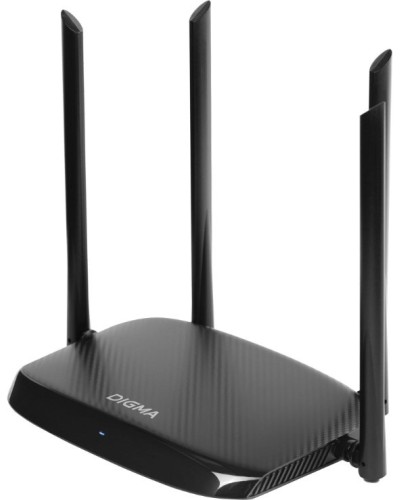 DWR-AC1202 AC1200 10/100/1000BASE-TX черный. Роутер беспроводной. Digma в Астрахани