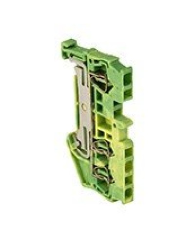 JXB-ST-2.5 3-проводная, земля, желто-зеленная (plc-jxb-st-2.5-3-pen). Колодка клеммная пружинная. EKF в Астрахани
