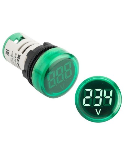 ED16-22VD (ed16-22vd-g). Индикатор значения напряжения зеленый. EKF в Астрахани