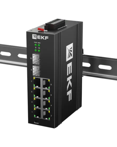 TSX-ML2-2GX/SFP-8GTP. Промышленный управляемый коммутатор. EKF в Астрахани