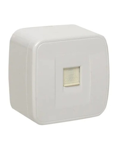 Минск Розетка RJ-45 1-местная ОП 1А (EGK01-035-10). Розетка RJ-45 1-местная ОП 1А. EKF в Астрахани