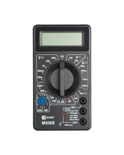 Мультиметр цифровой M830B Master (In-180701-bm830B). Мультиметр цифровой. EKF в Астрахани