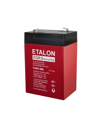 ETALON FORS 606. Аккумулятор герметичный свинцово-кислотный. ETALON в Астрахани