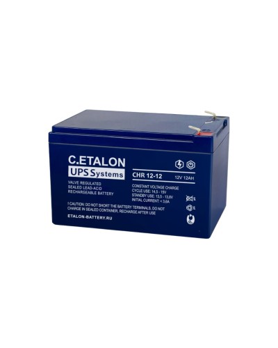 C.ETALON CHR 12-12. Аккумулятор герметичный свинцово-кислотный. ETALON в Астрахани