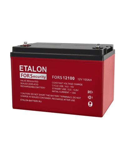 ETALON FORS 12100. Аккумулятор герметичный свинцово-кислотный. ETALON в Астрахани