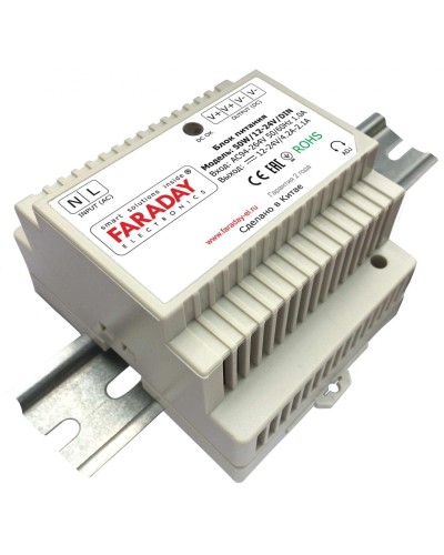 50W/12-24V/DIN. Блок питания. FARADAY в Астрахани