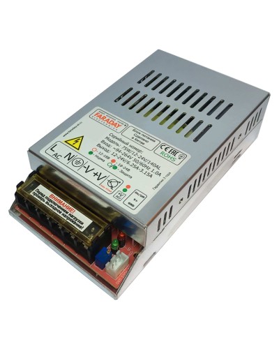 75W/12-24V/140AL. Импульсный блок питания. FARADAY в Астрахани