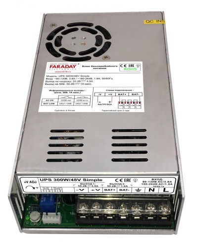 UPS 300W/48V Simple. Блок бесперебойного питания. FARADAY в Астрахани