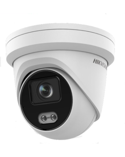 DS-2CD2327G2-LU(2.8mm). Профессиональная видеокамера IP купольная. Hikvision в Астрахани