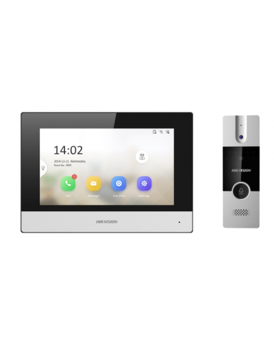 DS-KIS302-P. Комплект IP видеодомофона. Hikvision в Астрахани