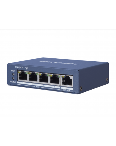 DS-3E0505P-E/M. Коммутатор с питанием POE. Hikvision в Астрахани