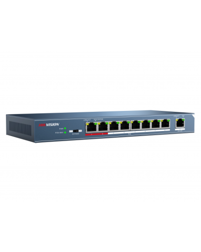 DS-3E0109P-E/M(B). Коммутатор с питанием POE. Hikvision в Астрахани