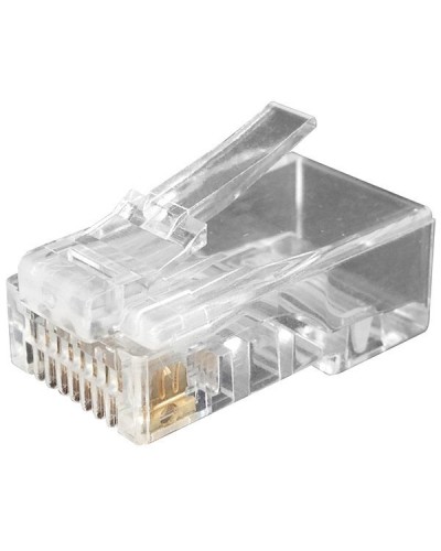 PLUG-8P8C-U-C6-100 (100 шт). Разъем RJ-45. Hyperline в Астрахани