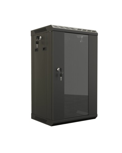 TDB-9U-GP-RAL9004. Шкаф телекоммуникационный 10 настенный, 9U. Hyperline в Астрахани