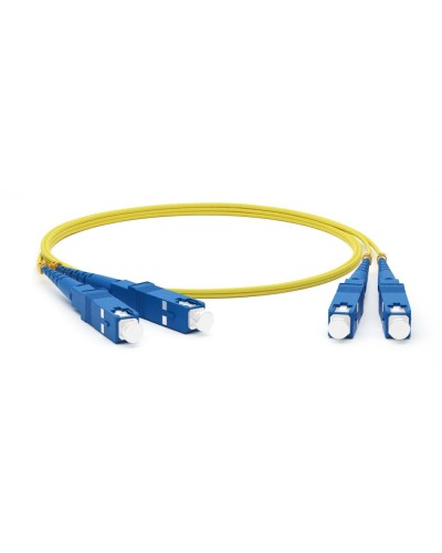 FC-D2-9-SC/UR-SC/UR-H-1M-LSZH-YL. Патч-корд волоконно-оптический. Hyperline в Астрахани