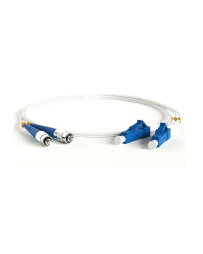 FC-D2-9A1-FC/UR-LC/UR-H-1M-LSZH-WH. Патч-корд волоконно-оптический FC-LC. Hyperline в Астрахани