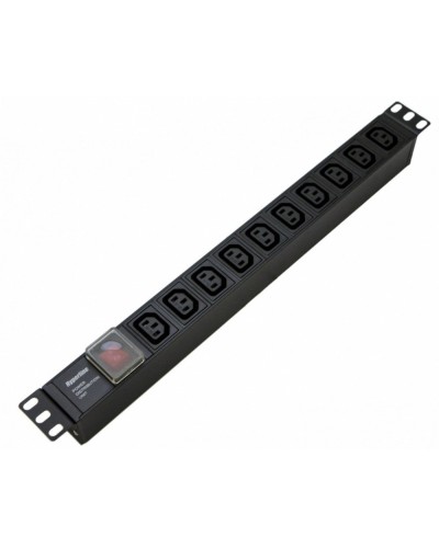 SHE19-10IEC-S-IEC. Блок розеток 19. Hyperline в Астрахани