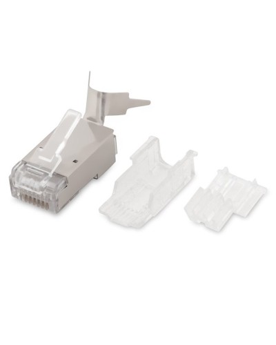 PLUG-8P8C-UV-C6A-SH-50 (50 шт). Разъем RJ-45. Hyperline в Астрахани