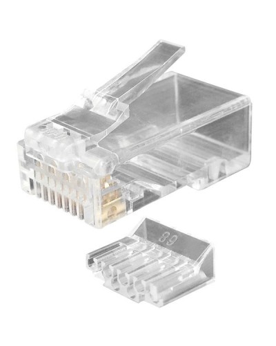 PLUG-8P8C-UV-C6-100 (100 шт). Разъем RJ-45. Hyperline в Астрахани