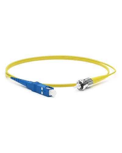 FC-S2-9-SC/UR-ST/UR-H-1M-LSZH-YL. Патч-корд волоконно-оптический одномодовый. Hyperline в Астрахани