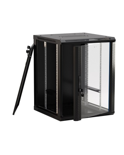 TWB-0445-GP-RAL9004. Шкаф телекоммуникационный 19 настенный 4U. Hyperline в Астрахани