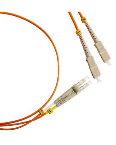 FC-D2-50-LC/PR-SC/PR-H-3M-LSZH-OR. Патч-корд волоконно-оптический LC-SC. Hyperline в Астрахани