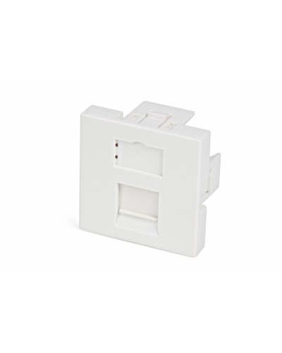 SIP2-1K-M45-45. Вставка 45х45 для 1 модуля формата Keystone Jack, со шторкой. Hyperline в Астрахани