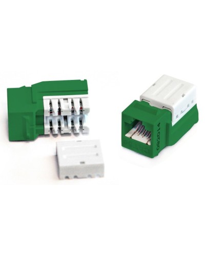 KJNE-8P8C-C5e-90-GN. Вставка Keystone Jack RJ-45. Hyperline в Астрахани