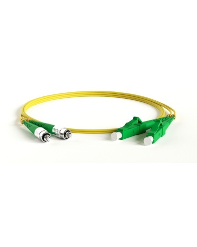 FC-D2-9-FC/AR-LC/AR-H-1M-LSZH-YL. Патч-корд волоконно-оптический FC-LC. Hyperline в Астрахани