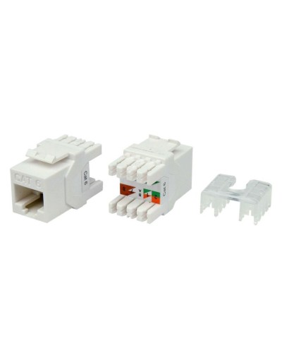 KJ8-8P8C-C6-180-WH. Вставка Keystone Jack RJ-45. Hyperline в Астрахани