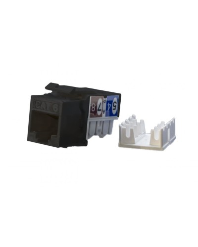 KJ9-8P8C-C6-90-BK. Вставка Keystone Jack RJ-45. Hyperline в Астрахани