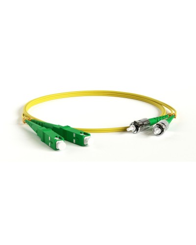 FC-D2-9-SC/AR-ST/AR-H-1M-LSZH-YL. Патч-корд волоконно-оптический ST-SC. Hyperline в Астрахани