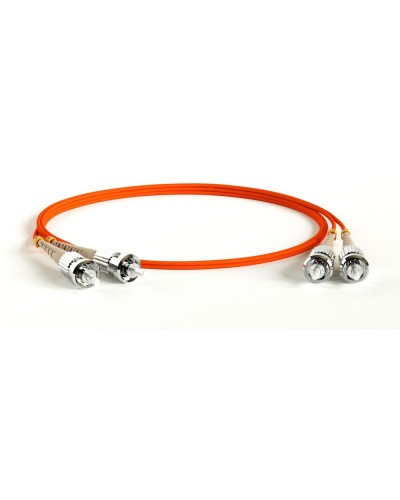 FC-D2-50-ST/PR-ST/PR-H-1M-LSZH-OR. Патч-корд волоконно-оптический многомодовый. Hyperline в Астрахани
