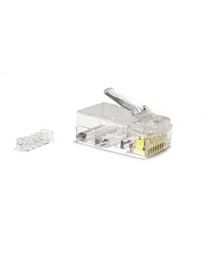 PLUG-8P8C-UV-C6-SH-100 (100 шт). Разъем RJ-45. Hyperline в Астрахани