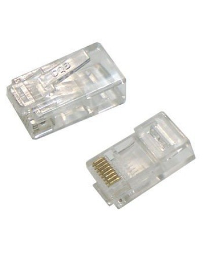 PLUG-8P8C-U-C5-100 (100 шт). Разъем RJ-45. Hyperline в Астрахани