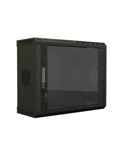 TWS-0925-GP-RAL9004. Шкаф телекоммуникационный 19 настенный 9U. Hyperline в Астрахани