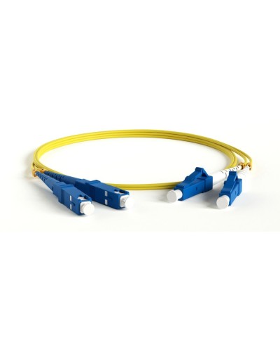 FC-D2-9A1-LC/UR-SC/UR-H-2M-LSZH-WH. Патч-корд волоконно-оптический LC-SC. Hyperline в Астрахани