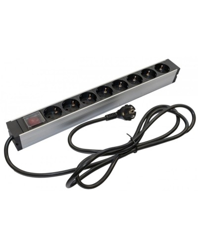 SHZ19-8SH-S-2.5EU. Блок розеток 19. Hyperline в Астрахани