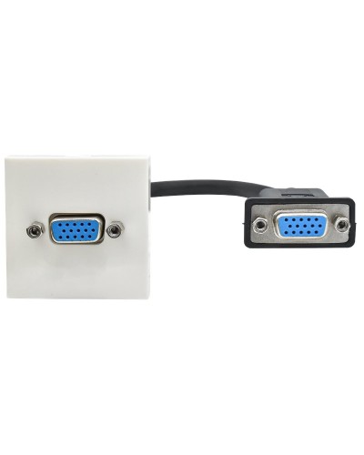 Розетка VGA M/M PRIMER РКМ-10-20-П белый IEK(PR-KK40D-RV-0-1-K01). Розетка. IEK в Астрахани