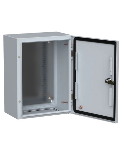 ЩМП-40.30.20 УХЛ1 IP66 400x300x200 TITAN 5 (TI5-10-N-040-030-020-66). Шкаф металлический с монтажной платой. IEK в Астрахани