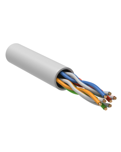 GENERICA U/UTP кат. 5E 24AWG 4 пары LSZH INDOOR белый (BC1-C5E04-128-305-G). Кабель «витая пара» (LAN) для структурированных систем связи. IEK в Астрахани