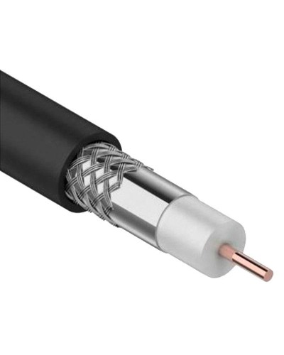 GENERICA RG59 CCS 75Ом FPE PVC белый (CC1-R5F1-111-100-G). Кабель коаксиальный омедненный. IEK в Астрахани